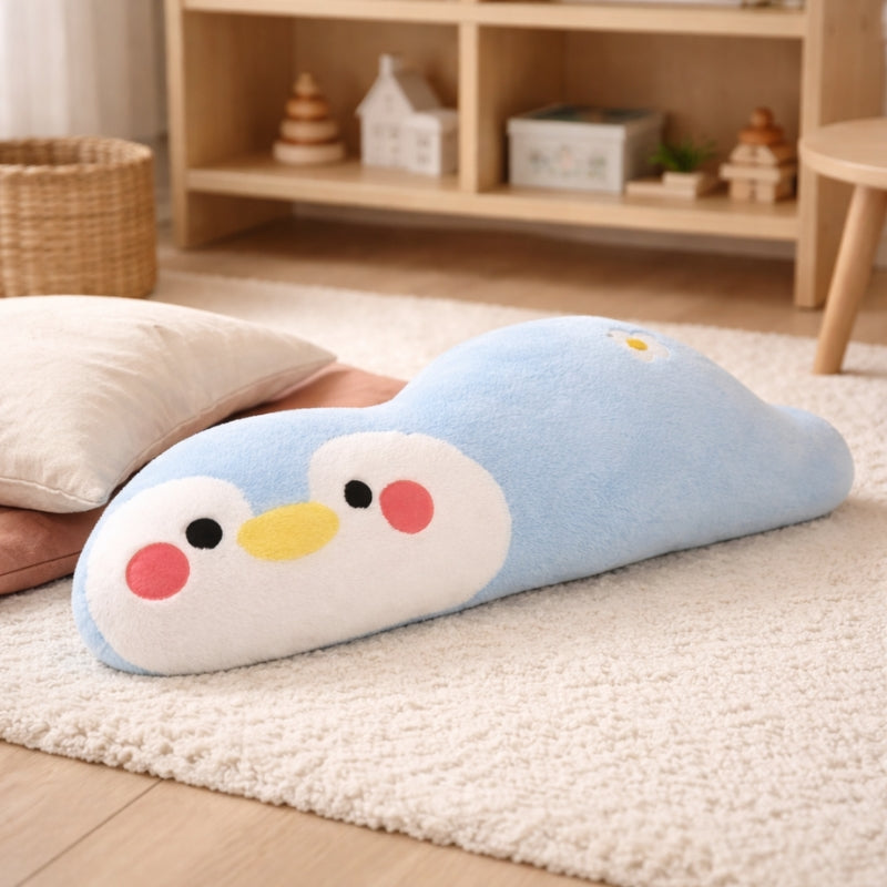 Oskar Elongated Penguin Plush Toy – Soft Stuffed Animal for Kids