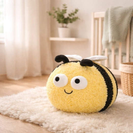 Paola Big Eyed Bee Plush Toy — Baby Soft Toy