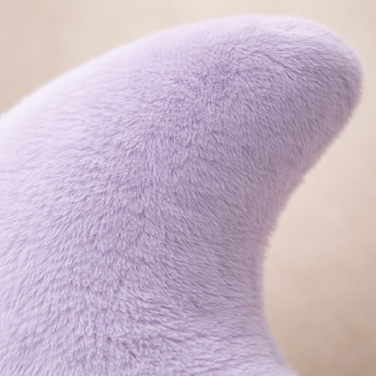 Penina Fluffy Moon Plush Toy — Stuffed Kids Toy