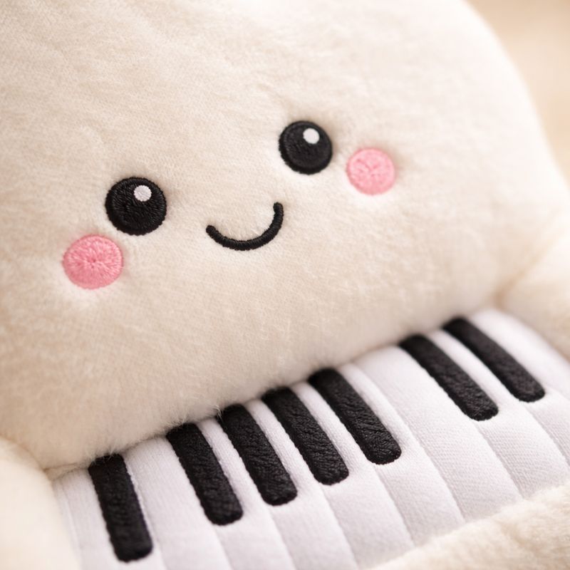 Pernilla Piano Plushie — Soft Plush Toy