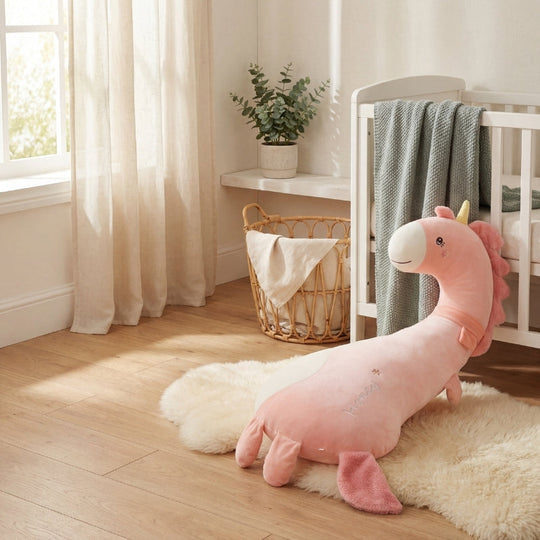 Rafael Long Neck Unicorn Plush Toy – Soft Stuffed Animal for Kids