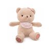 Raquel Pink Bib Bear Plush Toy – Soft Stuffed Animal for Kids