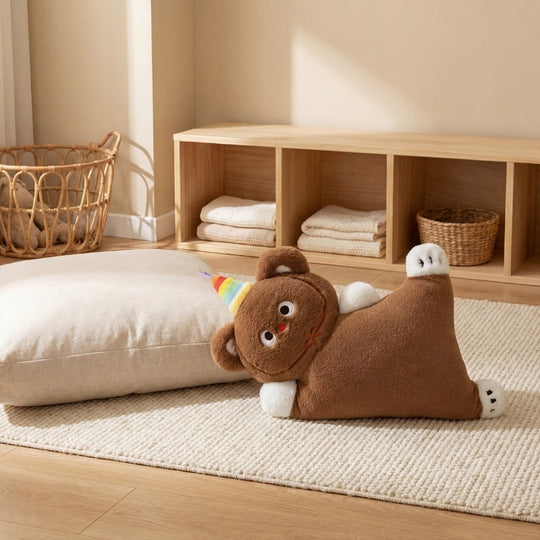 Roman Birthday Bear Plush Toy – Stuffed Animal for Babies & Toddlers