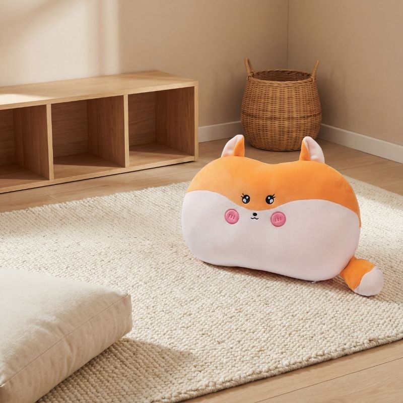 Roxana Cute Fox Plush Toy – Soft Stuffed Fox for Babies & Toddlers