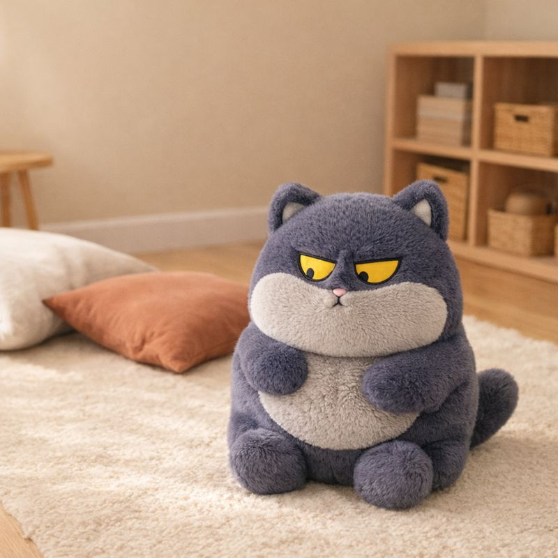 Salomé Pouty Cat Plush Toy — Soft Toy