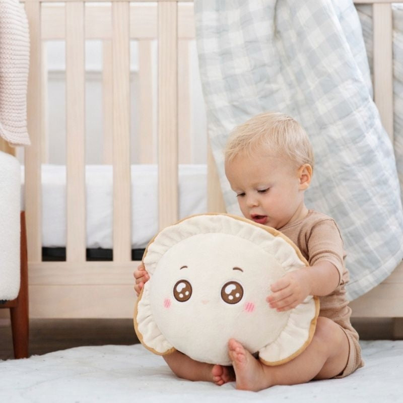 Simo Blushing Scallop Plush Toy – Soft Stuffed Sea Shell for Babies & Toddlers