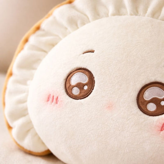 Simo Blushing Scallop Plush Toy – Soft Stuffed Sea Shell for Babies & Toddlers