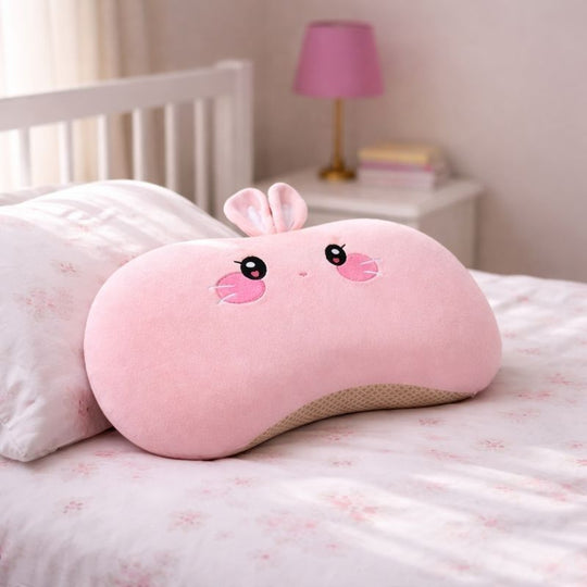 Simona Bunny Cushion Plush Toy – Soft Stuffed Bunny Cushion for Babies & Toddlers
