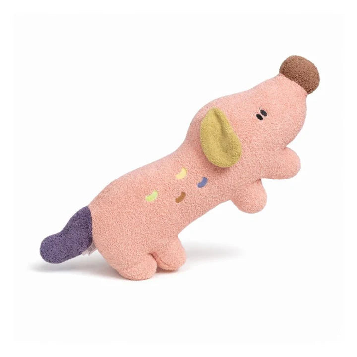 Elioh Jelly Bean Dog Plush Toy – Soft Stuffed Dog for Babies & Toddlers