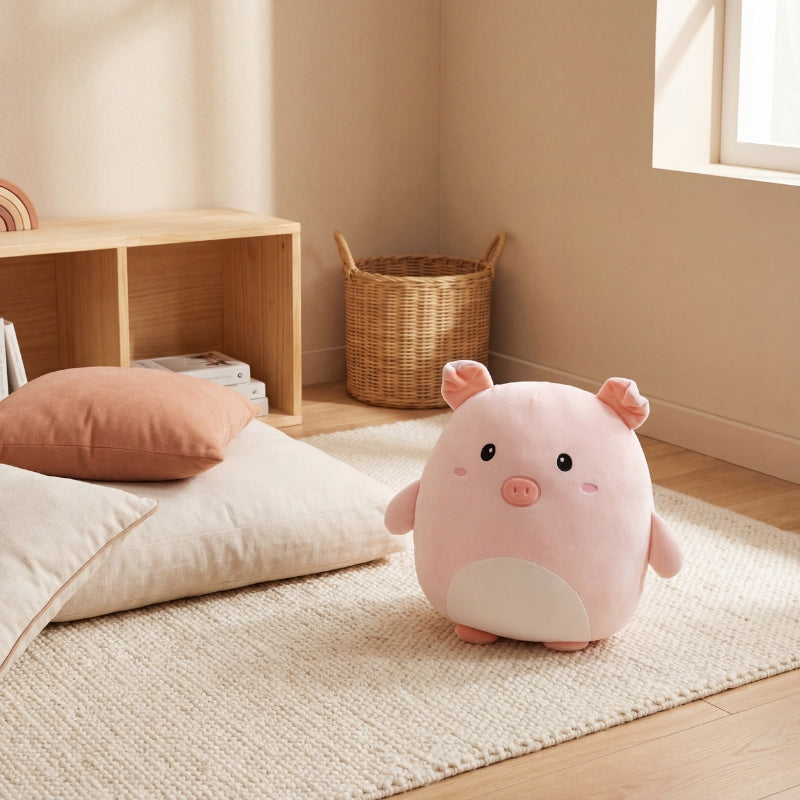 Sori Snuggle Pig Plush Toy – Soft Stuffed Animal for Kids