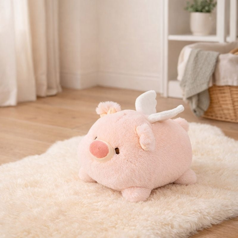Tara Angel Pig Plush Toy – Soft Stuffed Animal for Kids