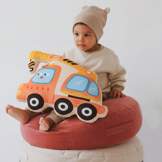 Tilo Happy Vehicle Plush Toy – Soft Stuffed Vehicle for Babies & Toddlers