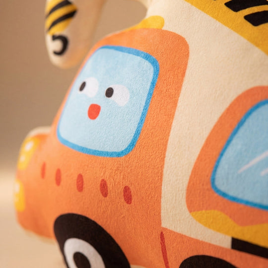Tilo Happy Vehicle Plush Toy – Soft Stuffed Vehicle for Babies & Toddlers