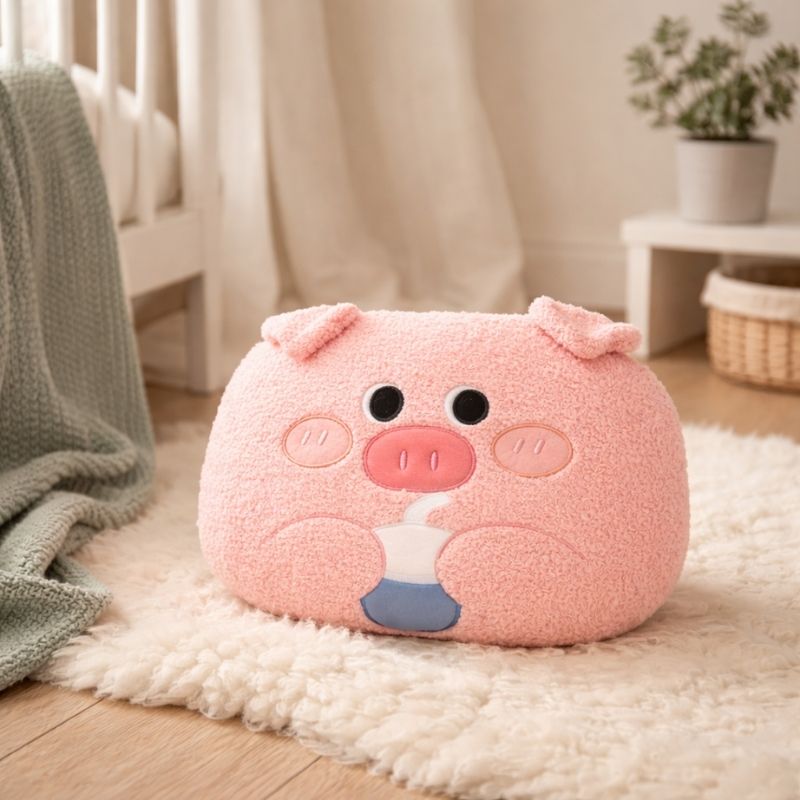 Ulla Chubby Pig Plush Toy – Soft Stuffed Animal for Kids