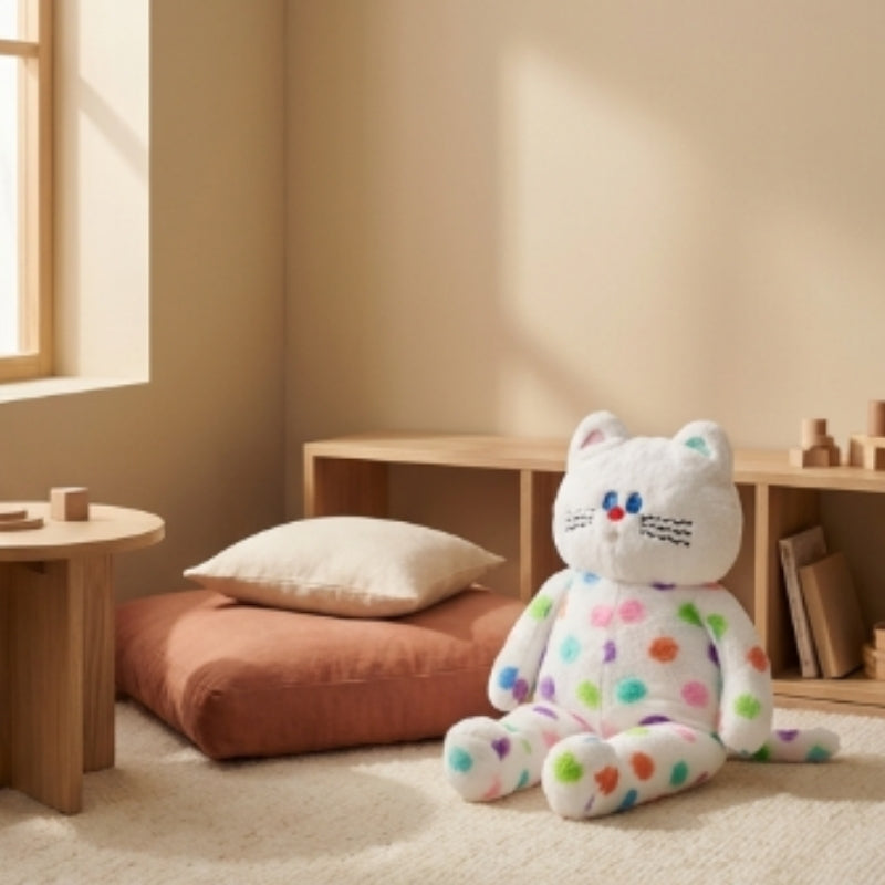 Veronica Polka Pet Plush Toy – Soft Stuffed Animal for Babies & Toddlers