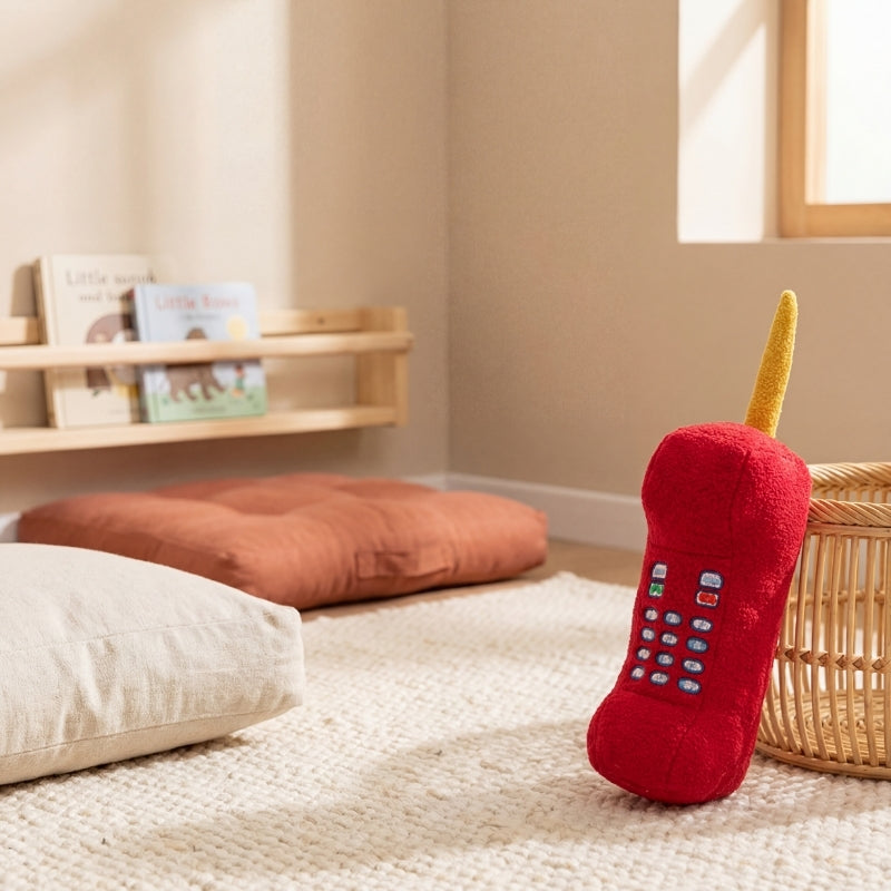 Vito Red Telephone Plush Toy — Stuffed Kids Toy