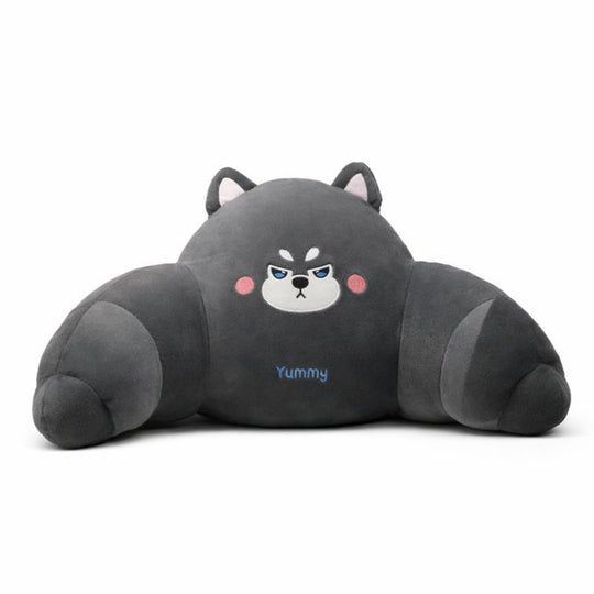 Wila Angry Husky Plush Toy – Soft Stuffed Animal for Kids