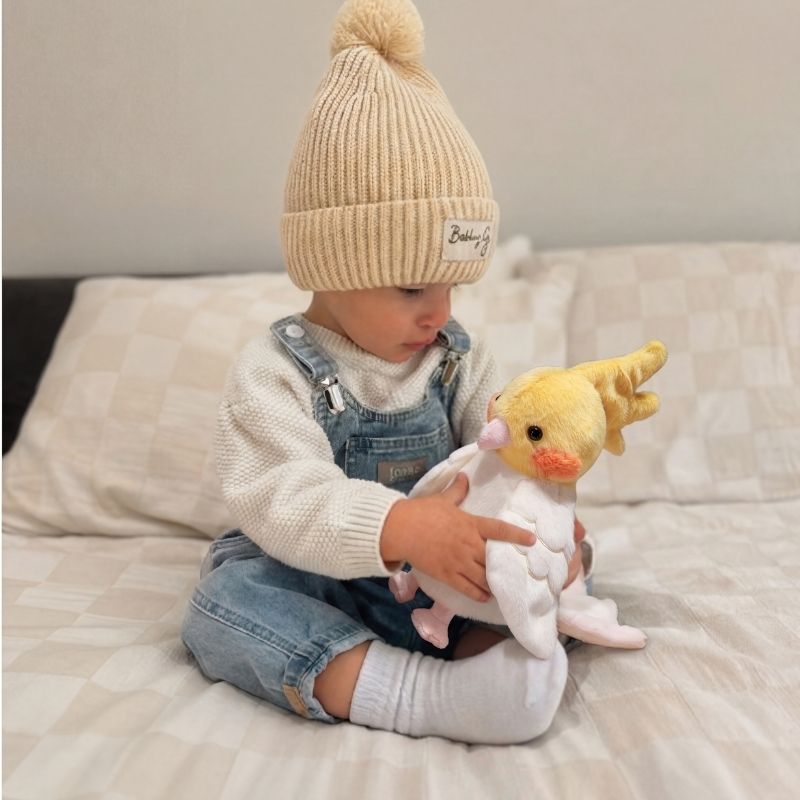 Xanthe Chick Birdy Puppet Plush Toy – Soft Hand Puppet for Babies & Toddlers