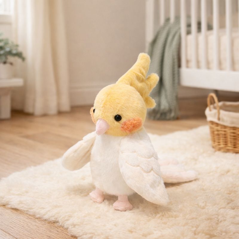 Xanthe Chick Birdy Puppet Plush Toy – Soft Hand Puppet for Babies & Toddlers