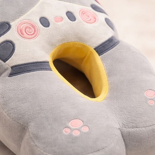 Xara Kitty Cushion Plush Toy – Soft Stuffed Cat Cushion for Babies & Toddlers