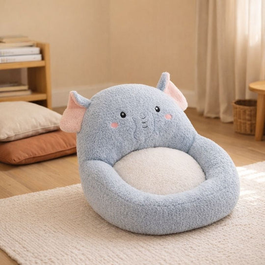 Xeni Elephant Cushion Plush Toy – Soft Stuffed Animal for Kids