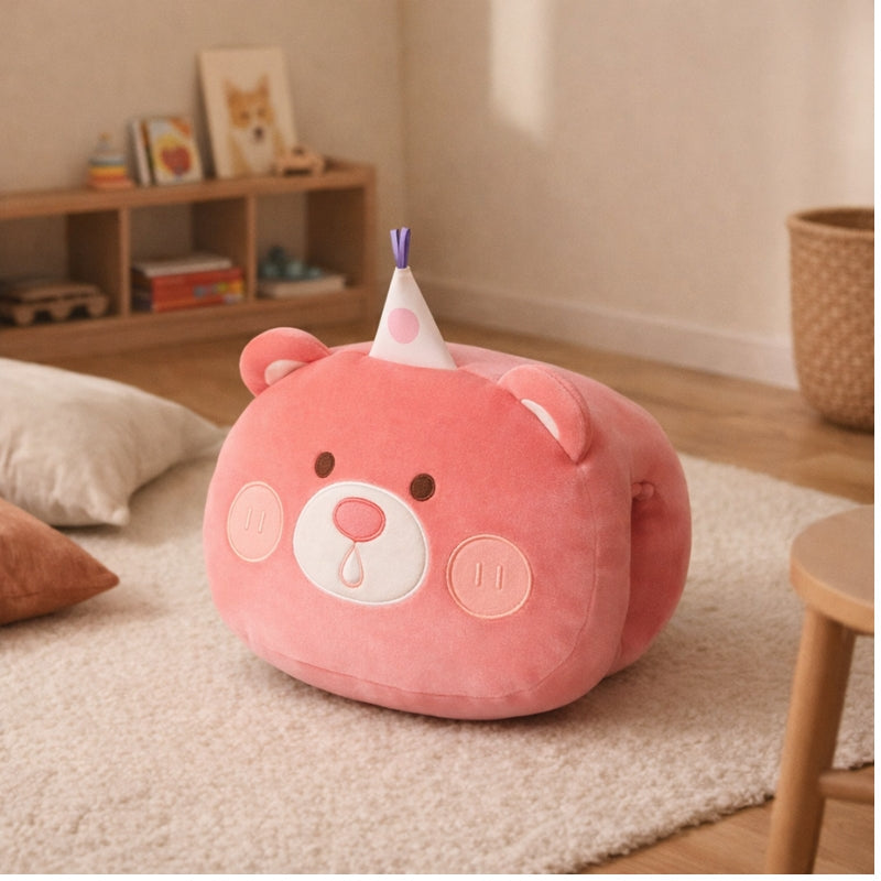 Yarae Bear Hand Warmer Plush Toy – Soft Kids Toy for Warm Comfort