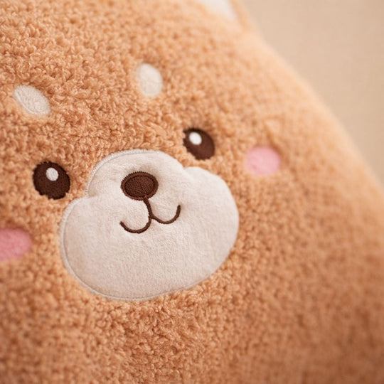 Yvi Dog Cushion Plush Toy – Soft Stuffed Animal for Kids