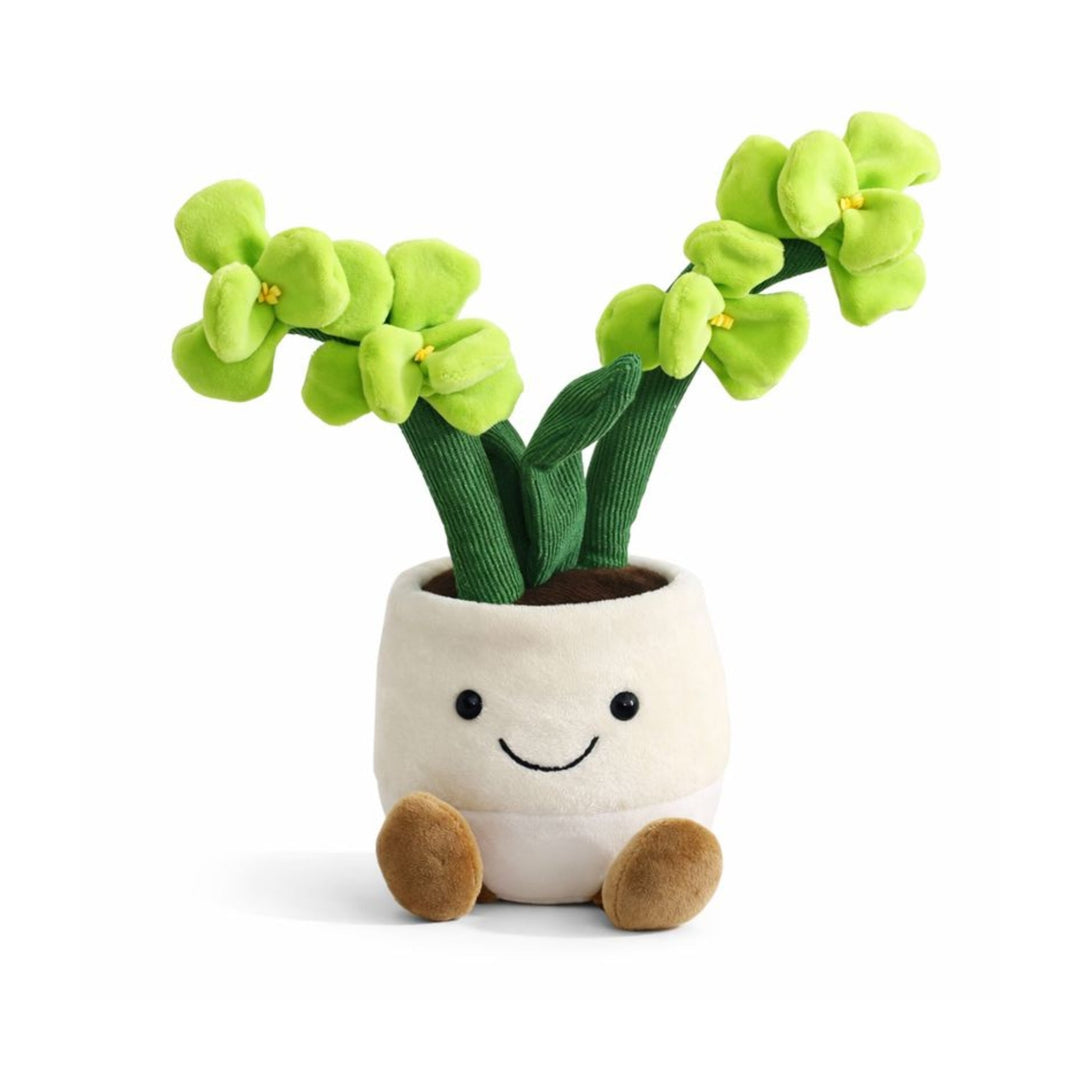 Xina Orchid Plush Toy – Soft Stuffed Flower for Babies & Toddlers