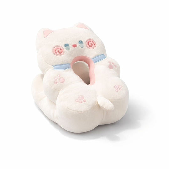 Xara Kitty Cushion Plush Toy – Soft Stuffed Cat Cushion for Babies & Toddlers