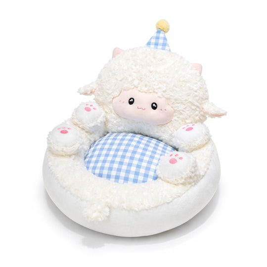 Zuri Sheep Plush Toy – Soft Stuffed Sheep Cushion for Babies & Toddlers